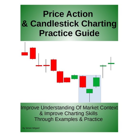 Price Action & Candlestick Charting Practice Guide: Improve Understanding Of Market Context & Improve Charting S, (Paperback)