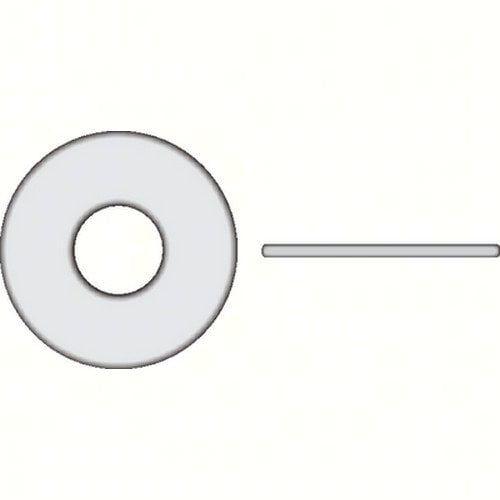 (Price/BG)Seachoice SC3283 Nylon Flat Washer #6, 0.32" Thick, OD 3/8"