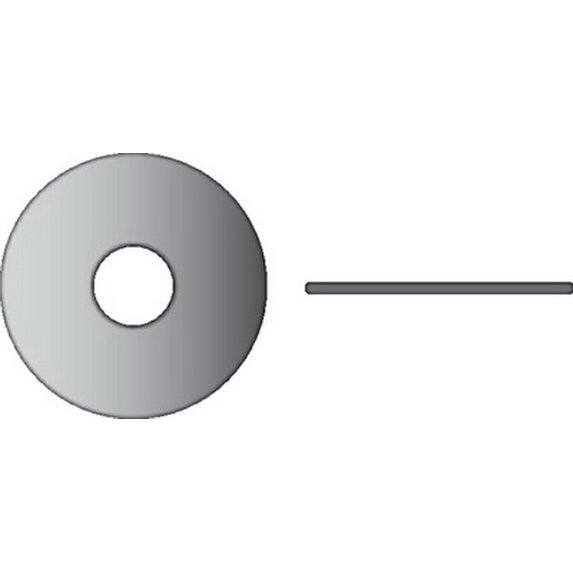 (Price/BG)Seachoice Stainless Steel Fender Washer, 3/8", MP1432SC