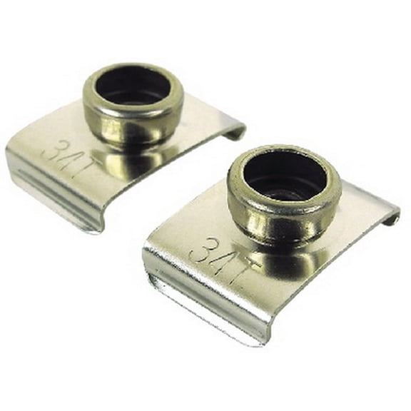 (Price/BG)Seachoice Windshield Clips 3/4" Frame, Qty. 2, MP7256SC