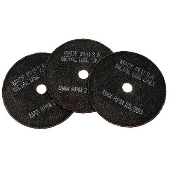 SEACHOICE Cut Off Wheel 3" Diameter, 10/Pk Size: 1/32"