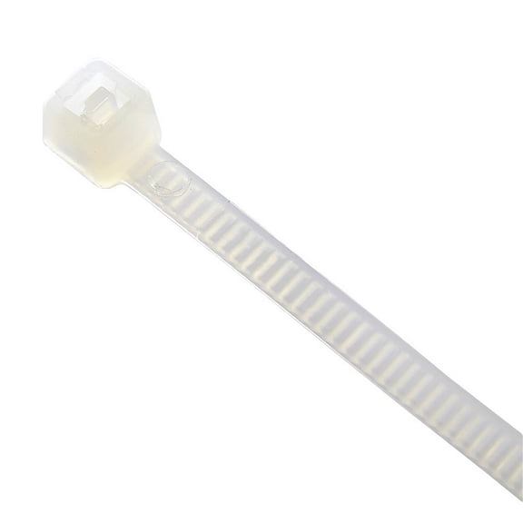 (Price/Bag)Armour Guard AGCT41N General Purpose Cable Ties, 4.1", 18 lb Tensile Strength, , Natural, 100/Bag