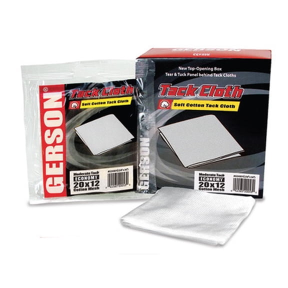 (Price/Box)Gerson Tack Cloth Soft White Cotton 20X16 (12/