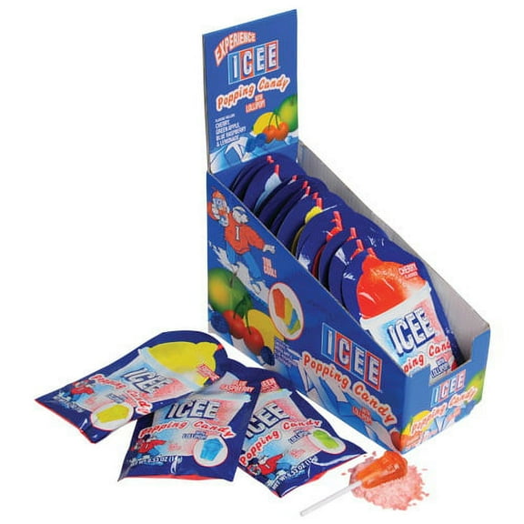 (Price/Box)U.S. Toy CA349 Icee Popping Candy w/Lollipop