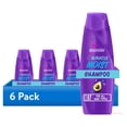 thumbnail interactive-video image 1 of (6 pack) Aussie Miracle Moist Shampoo for All Hair Types with Avocado, Moisturizing, Paraben Free, 12.1 fl oz, 1 of 11