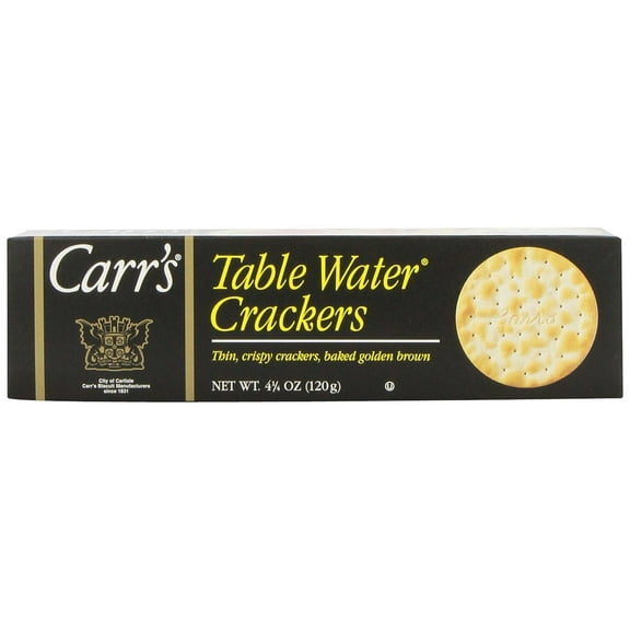 Carr's Table Water Crackers, 4.3 oz, 12 Pack