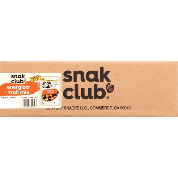 (Price/CASE)Century Snacks Family Size Energizer Trail Mix 16 Ounce - 6 Per Case