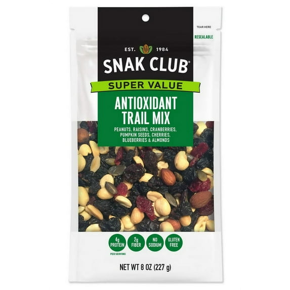 (Price/CASE)Century Snacks Super Value Antioxidant Trail Mix 8 Ounce - 6 Per Case