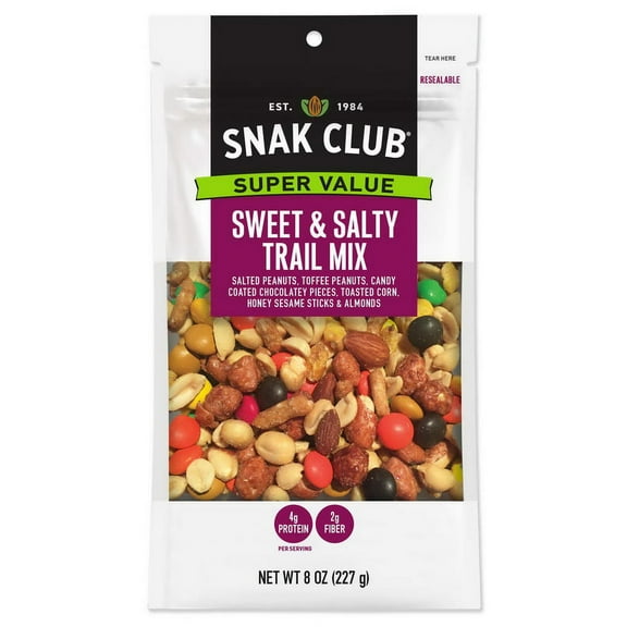 (Price/CASE)Century Snacks Sweet Salty Trail Mix 8 Ounce - 6 Per Case