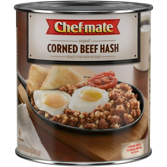 (Price/CASE)Chef-Mate 10050000051684 Chef-Mate Corned Beef Hash 6 X 107 Ounces