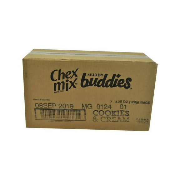 (Price/CASE)Chex Mix 16000-14854 Chex Mix(R) Muddy Buddies 4.25 oz Cookies N Cream 7 Ct
