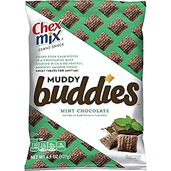 (Price/CASE)Chex Mix 16000-14864 Chex Mix(R) Muddy Buddies 4.5 oz Mint Chocolate 7 Ct