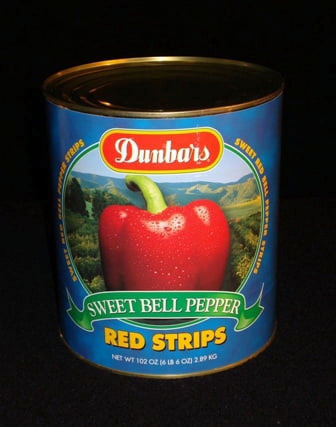 (Price/CASE)Dunbar 01015603060001 Red Pepper Strips