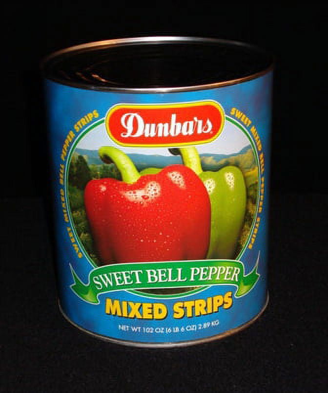 (Price/CASE)Dunbar 03045603060001 Mixed Pepper Strips