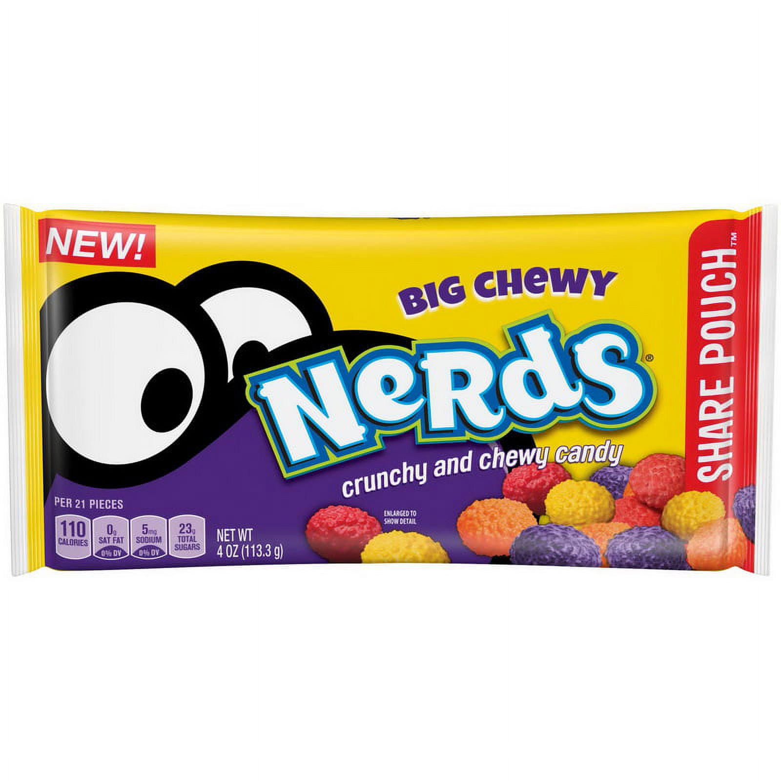 Nerds Big Chewy Snack Size Candy 9oz Bag