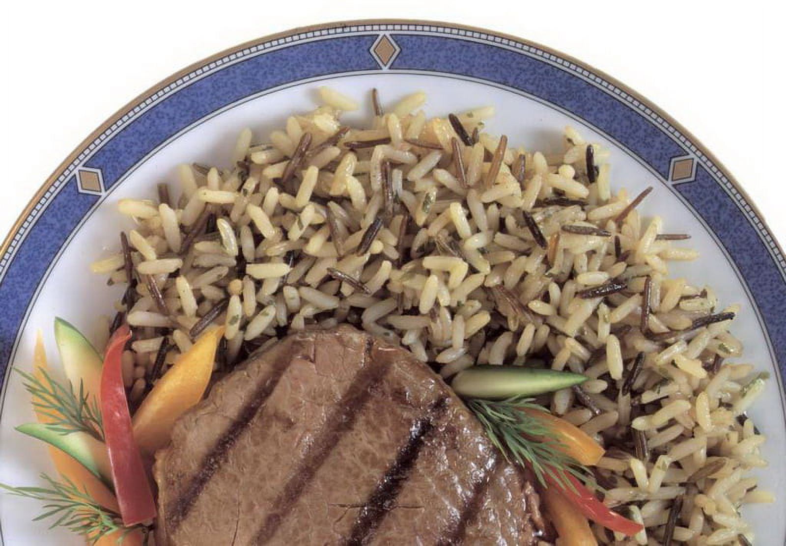 (Price/CASE)Producers Rice Mill Par Excellence Long & Wild Blend Seasoned Rice 36 Ounces - 6 Per Case