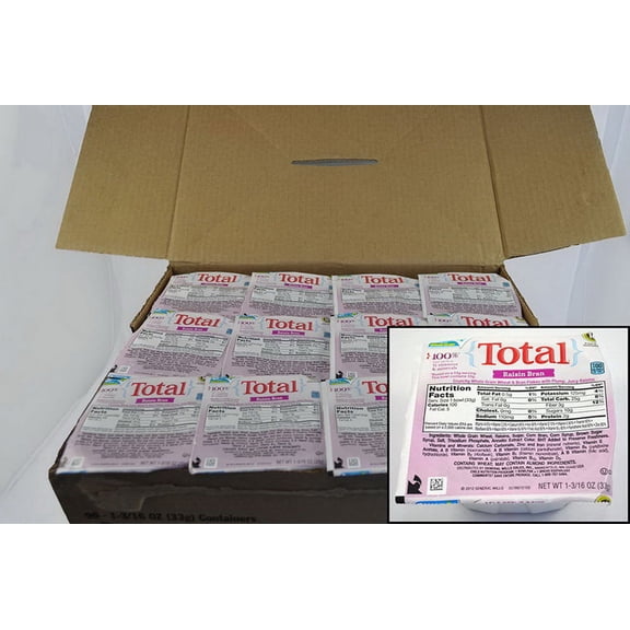 (Price/CASE)Total 16000-12392 Total(R) Raisin Bran Bowlpak