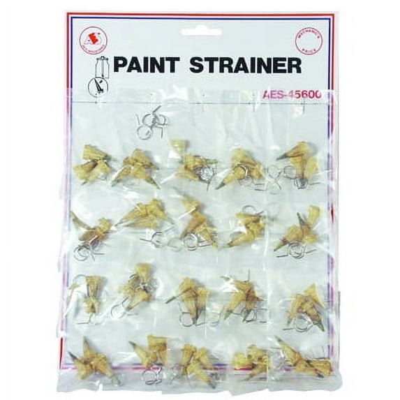 (Price/CD)Aes Industries 45600 Strainer Display (Cd Of 20Pks)