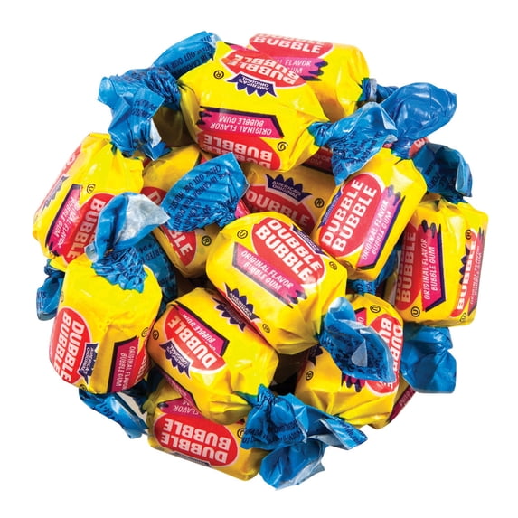 Original Twist Bubble Gum, Individually Wrapped, 5 Pound Bulk Bag