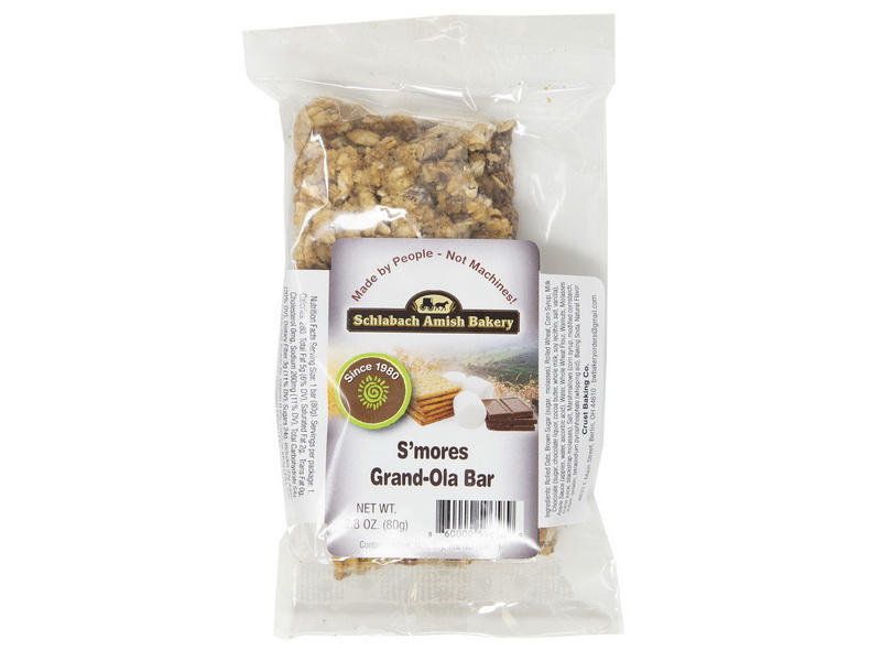 (Price/CS)Schlabach Amish Bakery 597223 S'mores Grandola Bars 12/2.8oz