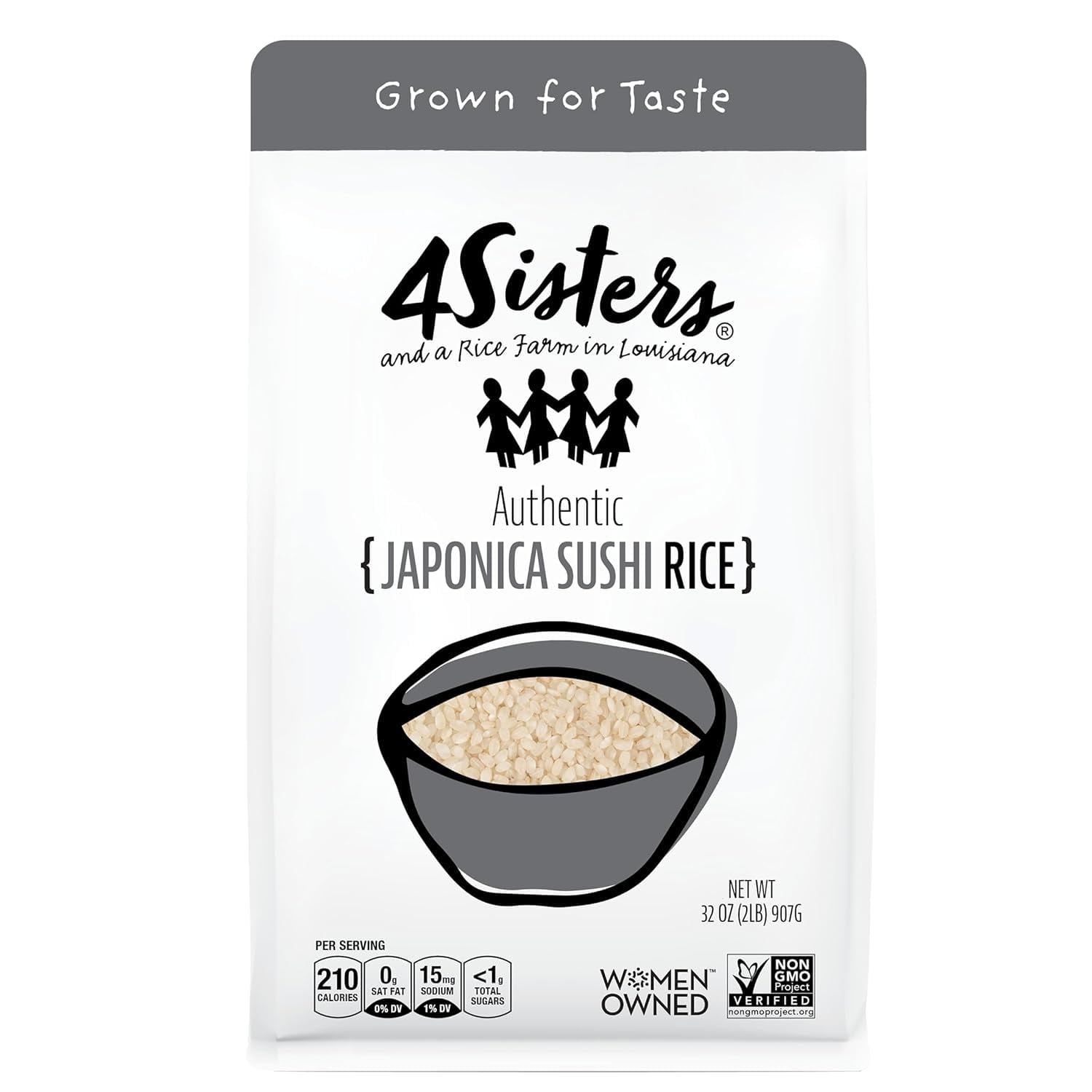 4sisters様オーダー Customer reviews for 4Sisters Short Grain Japonica Sushi Rice, 32