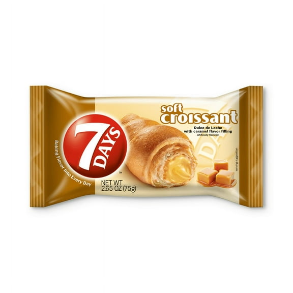 (Price/Case)7 Days 500120508 7 Days Soft Croissant Caramel 2.65Oz