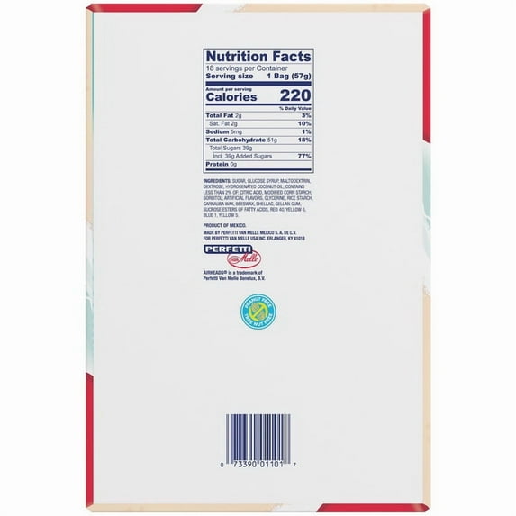 (Price/Case)Airheads 67275 8/18Ct Airheads Bites 2Oz Paradise Blend