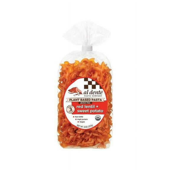 Al Dente  Red Lentil & Sweet Potato Pasta, 8 oz