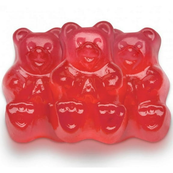 (Price/Case)Albanese Fresh Strawberry Gummi Bears 4/5lb, 628196