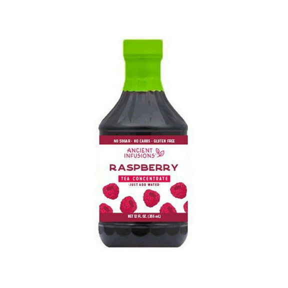 (Price/Case)Ancient Infusions Raspberry Tea Concentrate 6/12oz, 477109