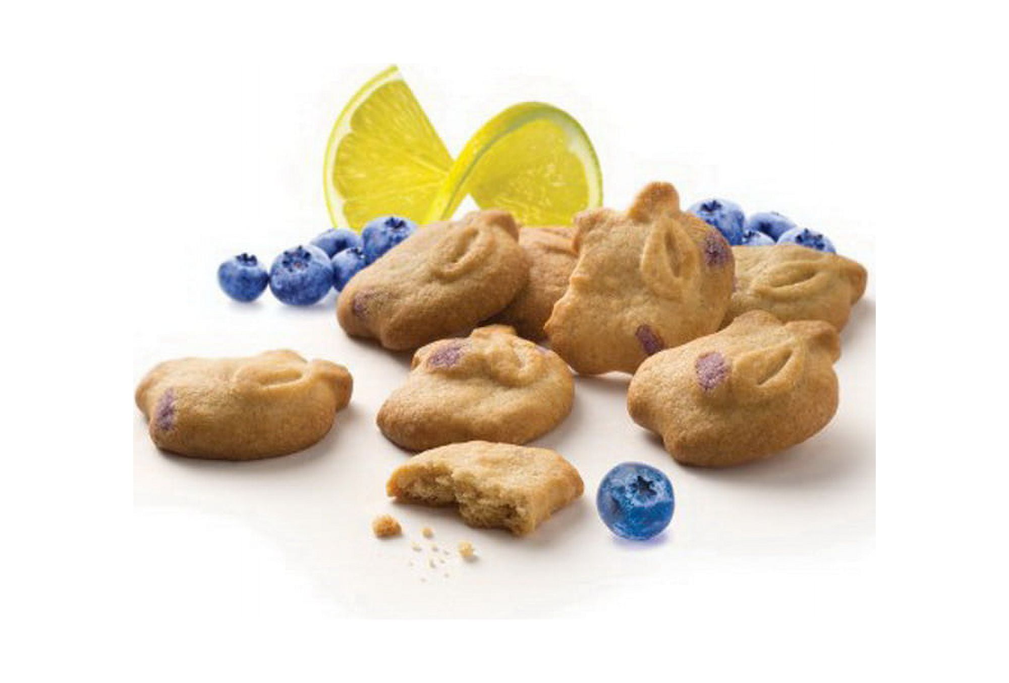 (Price/Case)Appleways Individually Wrapped Whole Grain Blueberry Lemon Crispy Bites 1 Ounces Per Pack - 108 Per Case