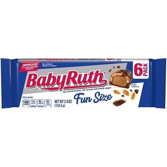 (Price/Case)Baby Ruth Chocolate Bar, 3.9 Ounce, 24 per case