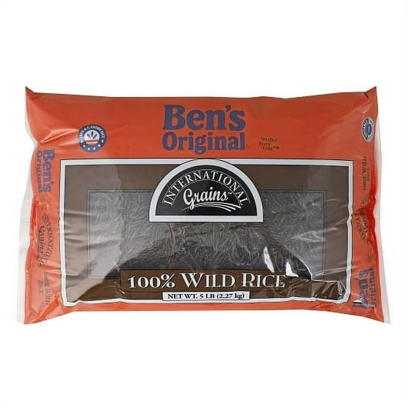 (Price/Case)Ben's Original International Grains 100% Wild, 5.004 Pound, 2 Per Case
