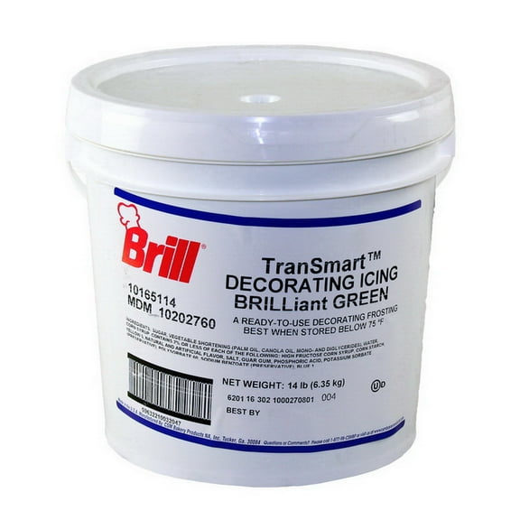 (Price/Case)Brill 10202760 Decorating Icing Green 1-14 Pound