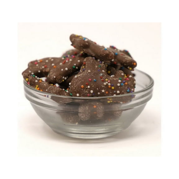 (Price/Case)Bulk Foods Chocolate Celebration Animal Crackers 15lb, 532201