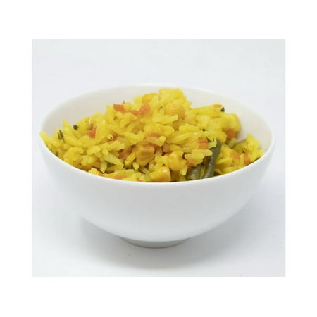 (Price/Case)Bulk Foods Garden Vegetable Yellow Rice Blend 3/5lb, 405800