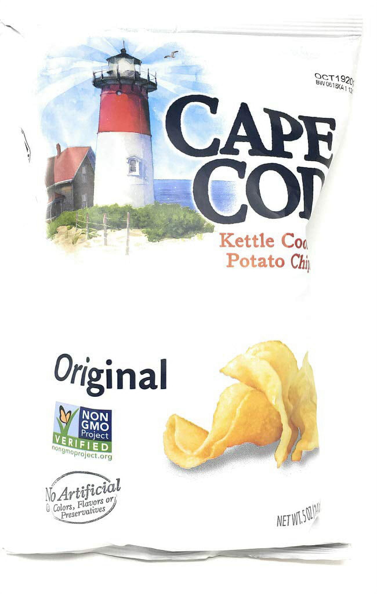 Salt Cod Chip Cape Cod Lightly Salted Chips , Nutrition Facts for Cape cod – VWRWAK