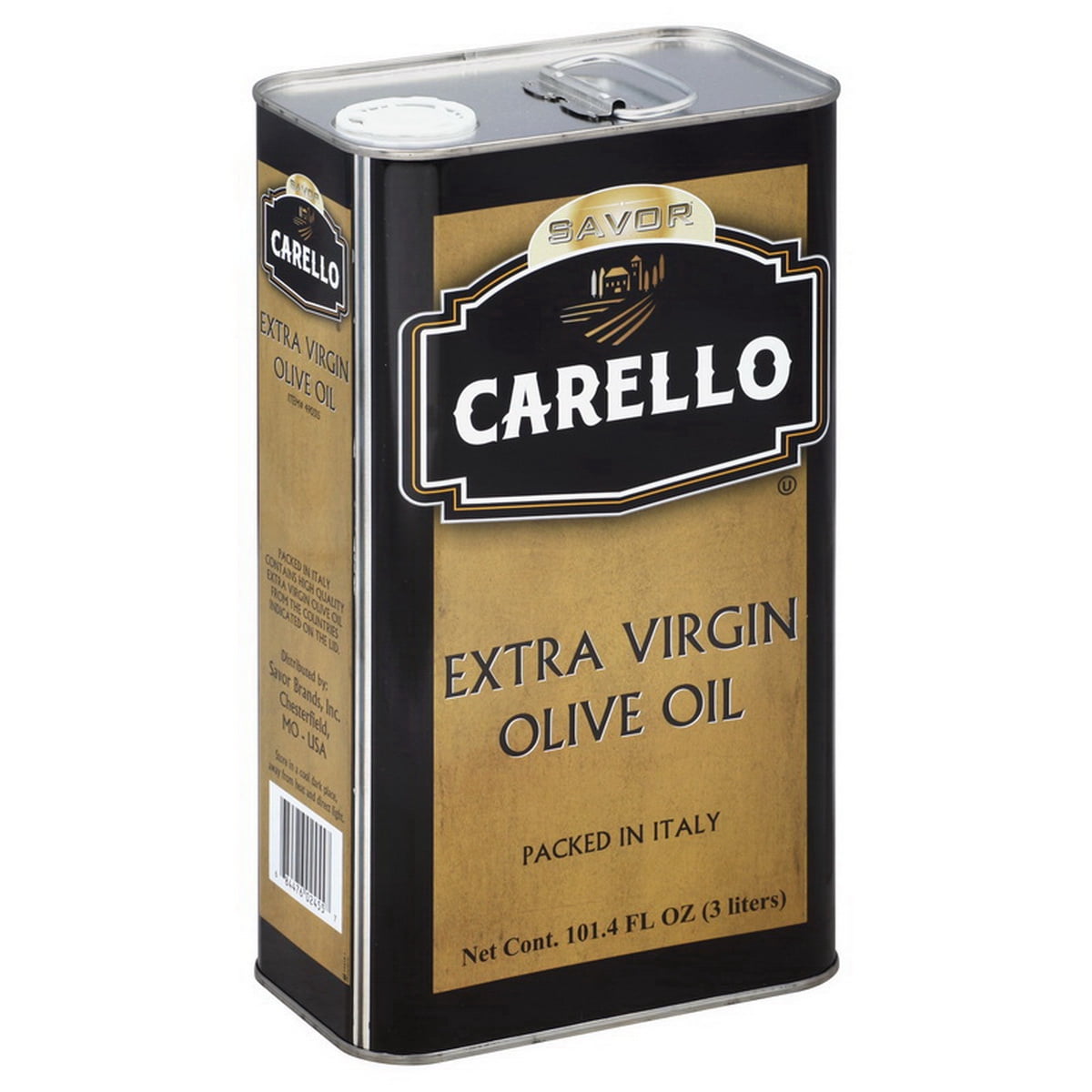 (Price/Case)Carello 490315 Extra Virgin Olive Oil 4-3 Liter