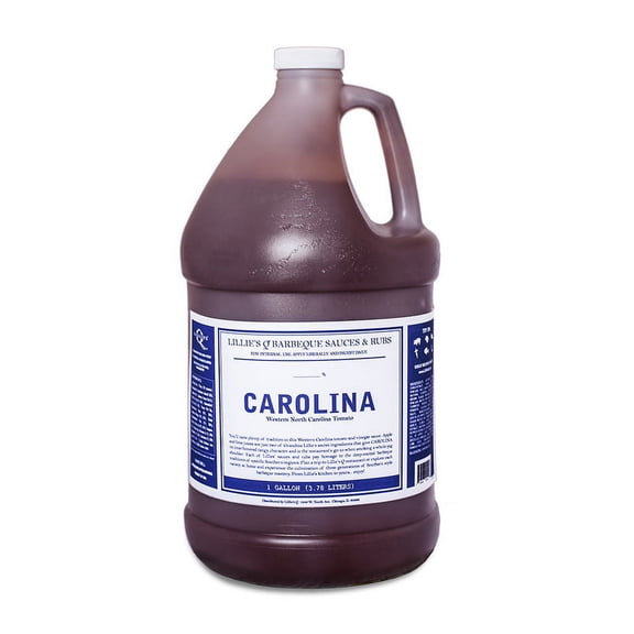 Lillie s Q Carolina Bbq Sauce Bulk, 8 Pound, 2 Per Case