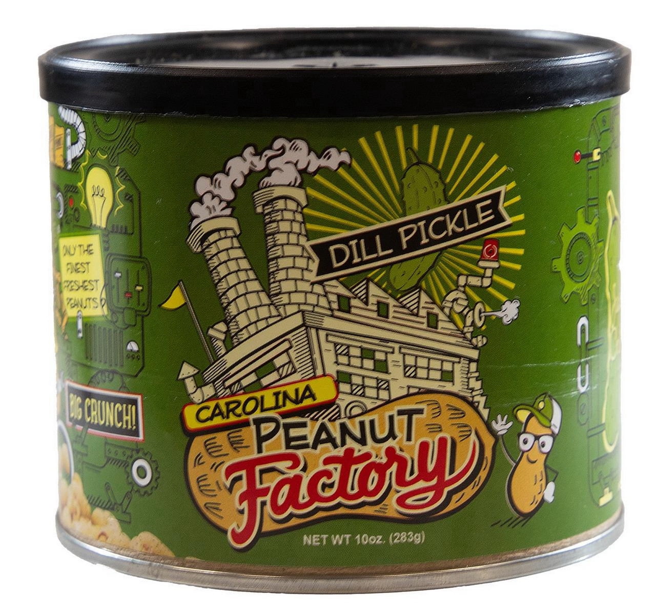 Price/Case)Carolina Peanut Factory Dill Pickle Peanuts 6/10oz