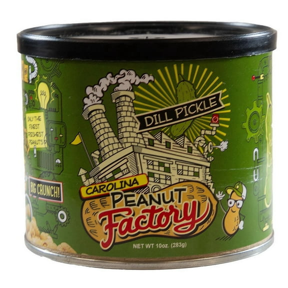 (Price/Case)Carolina Peanut Factory Dill Pickle Peanuts 6/10oz, 316954
