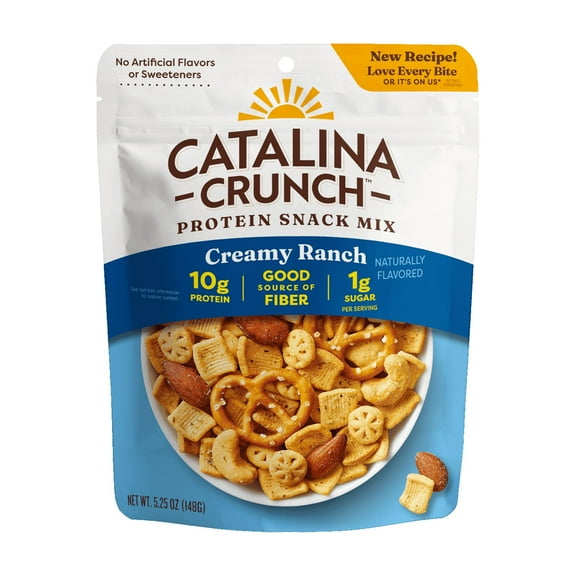Catalina Crunch Protein Snack Mix Creamy Ranch, 5.25 oz
