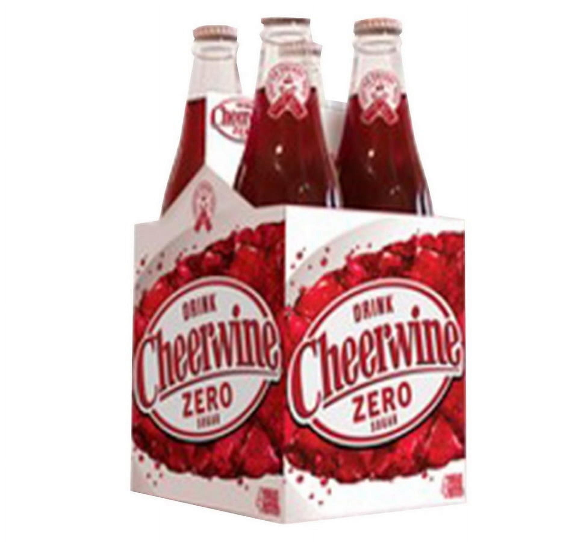 (Price/Case)Cheerwine Zero (Glass), 458600