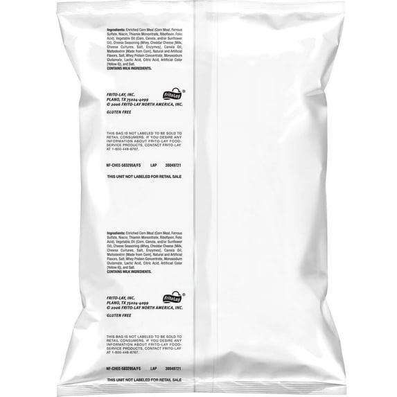 (Price/Case)Cheetos 00028400158640 Cheetos Regular Cheese Flavored Snacks 16 Ounce/6 Plastic Bag