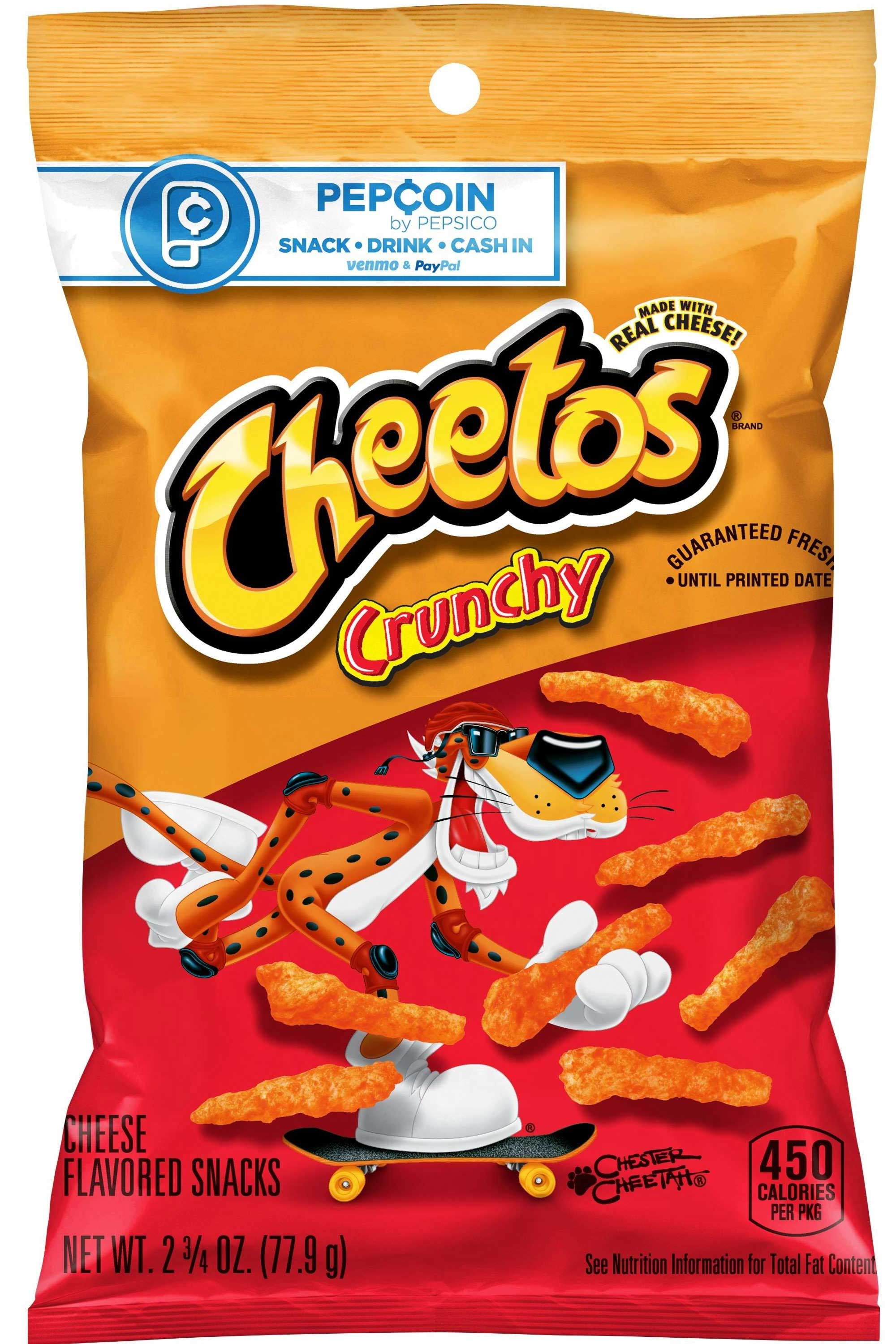 CHEETOS 3.25 oz. Regular Crunchy Corn Chip 147382 - The Home Depot