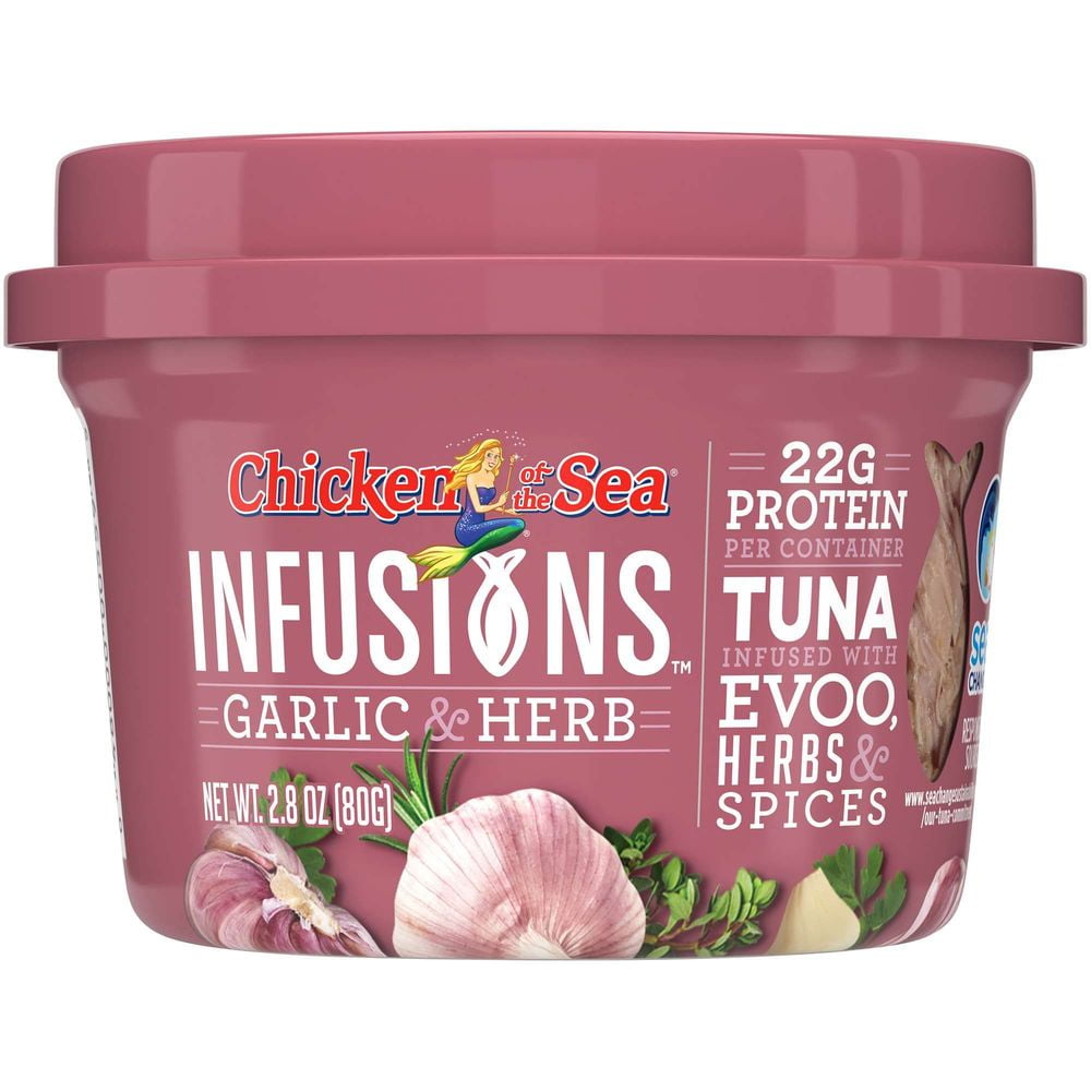 (Price/Case)Chicken Of The Sea 10048000005592 Chicken Of The Sea Infusions Tuna With Garlic & Herb 6 Pack Of 2.8 ounces