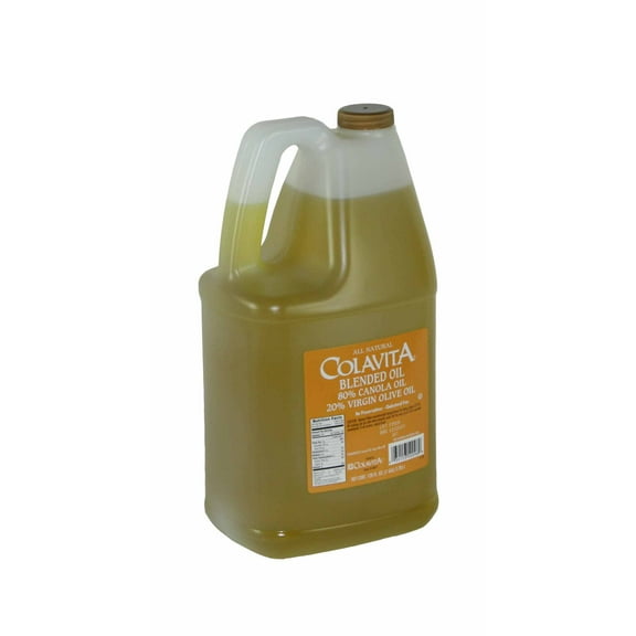(Price/Case)Colavita Canola/Virgin Olive Oil Blend 80/20 1 Gallon - 6 Per Case