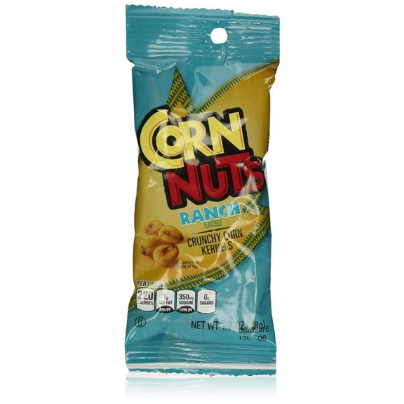 (Price/Case)Corn Nuts Ranch Cornnuts Snack 1.7 Ounce Bag - 18 Per Pack - 12 Packs Per Case