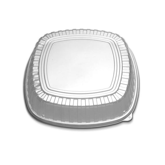 (Price/Case)D & W Fine Pack Forum 16 Inch High Dome Clear Lid, 25 Each, 2 per case