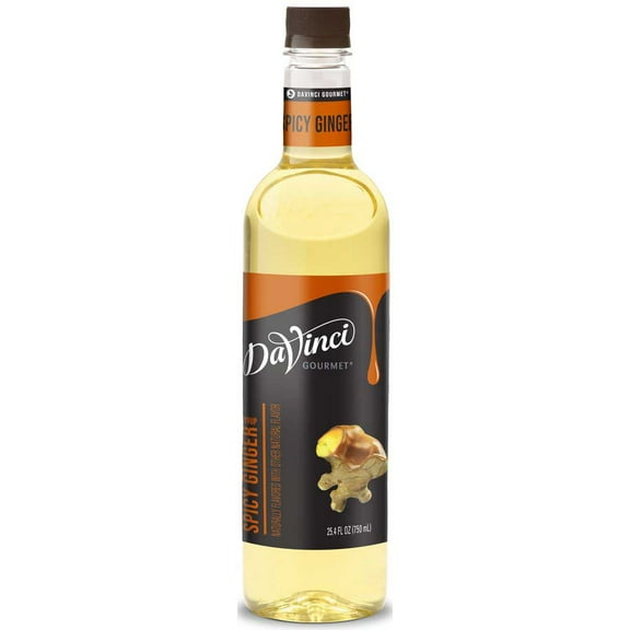 (Price/Case)Davinci Gourmet 20641430 Spicy Ginger Syrup 4-750 Milliliter